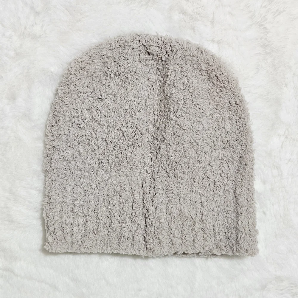 Barefoot Dreams Silver Beanie Hat & Sock Set Gift Bundle Cottagecore Winter New